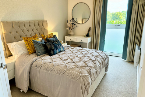 Show home bedroom